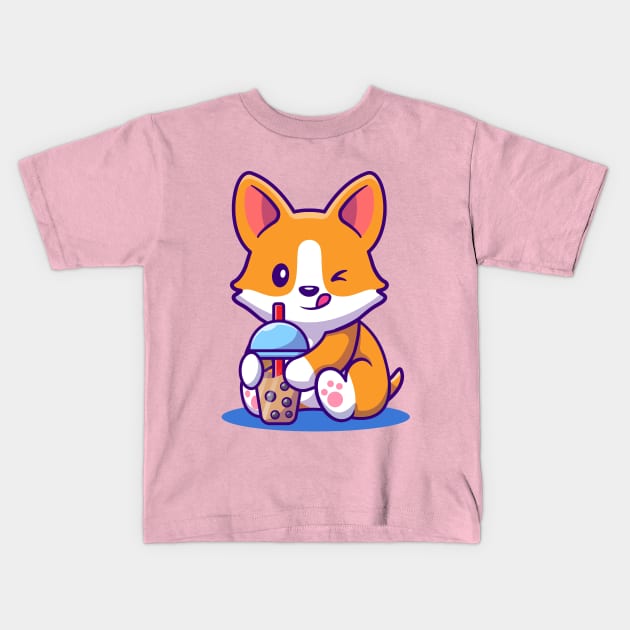 Cute dog lover Kids T-Shirt by This is store